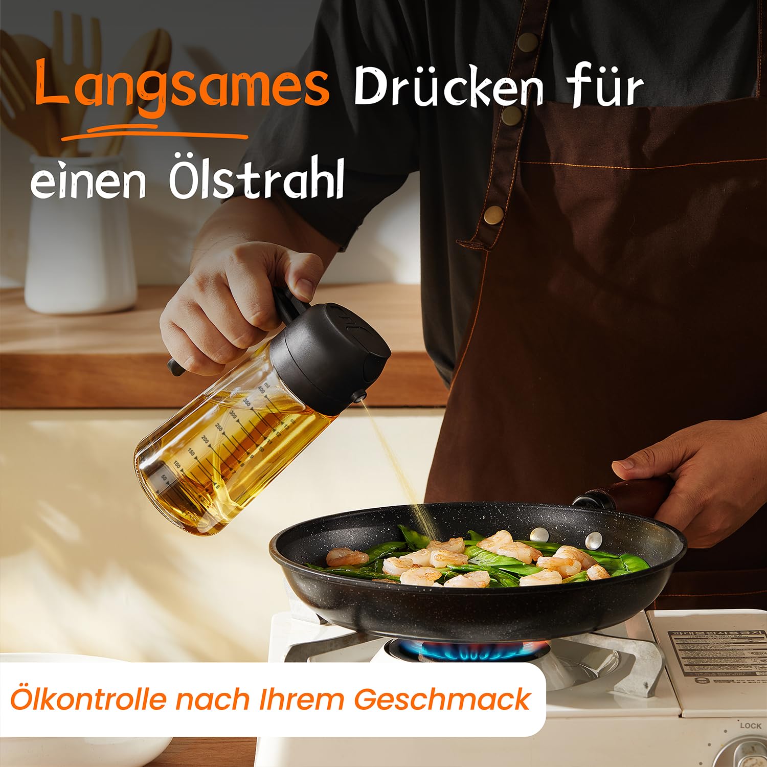 Ölsprüher aus Glas